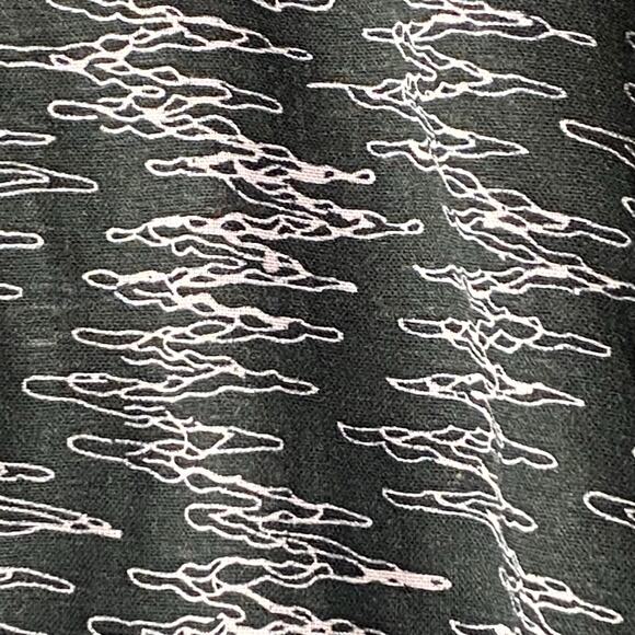 Free People Intimately Oversized Black & Purple Blooms For You Blouse XS X-Small - Picture 7 of 10